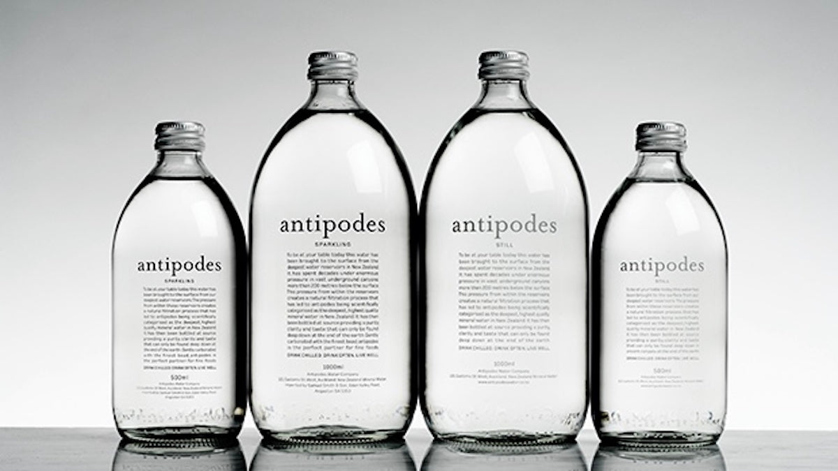 
Antipodes fine water bottle