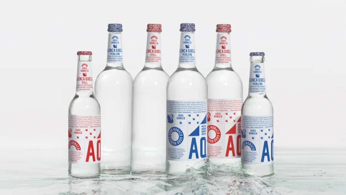 
Aqua Monaco fine water bottle