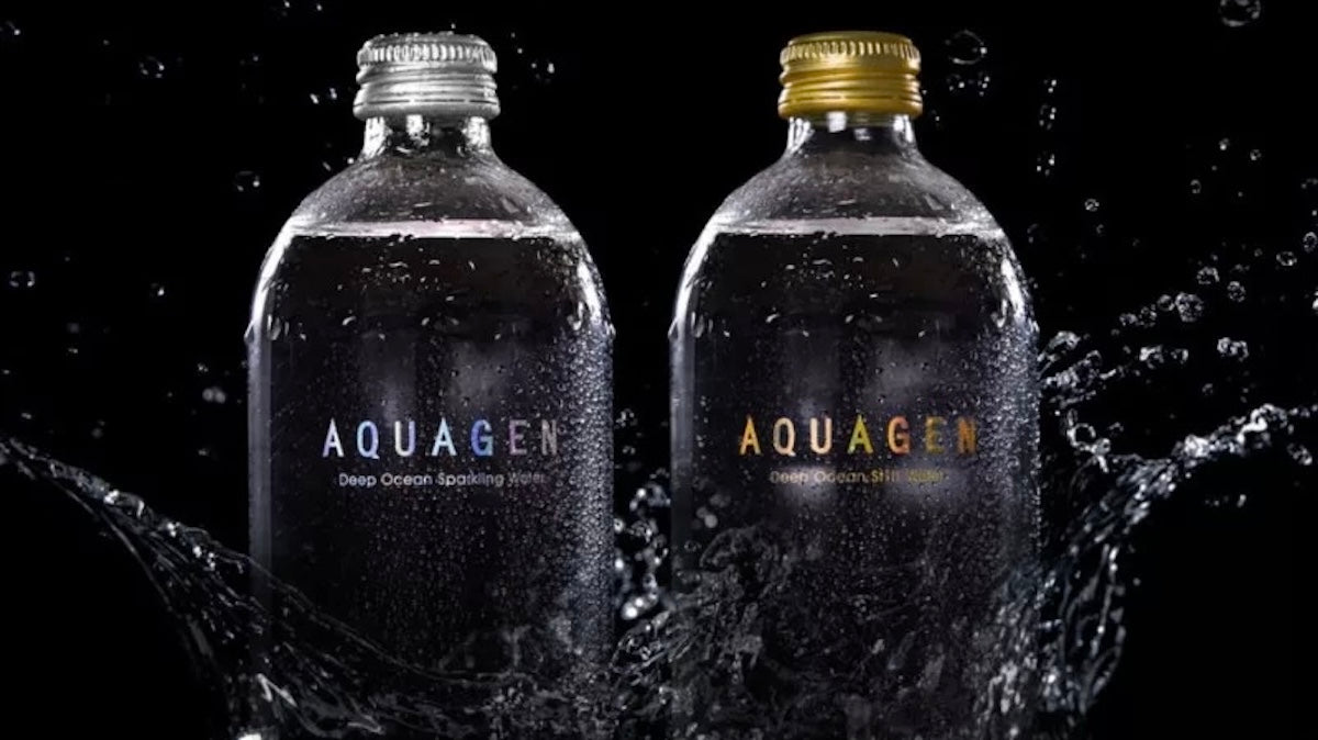 
Aquagen fine water bottle