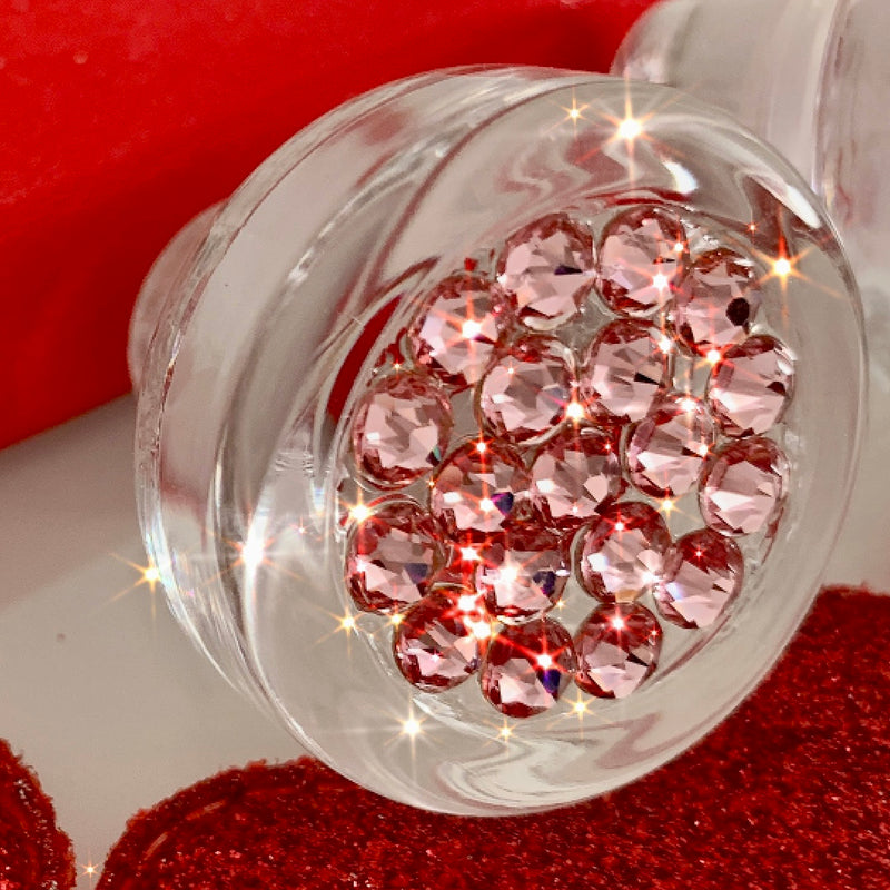 SWAROVSKI®  VINOLOK GLASS CLOSURES PINK