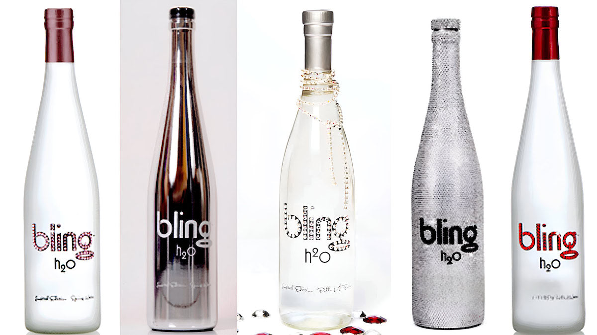 
Bling H2O fine water bottle