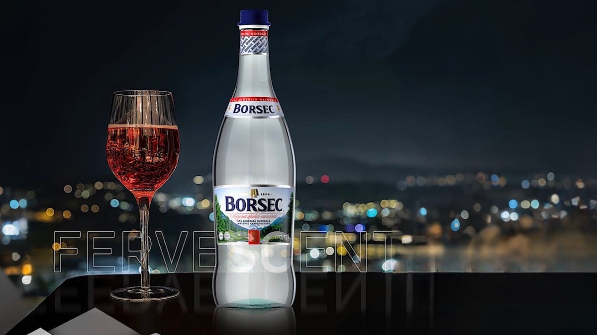 
Borsec fine water bottle