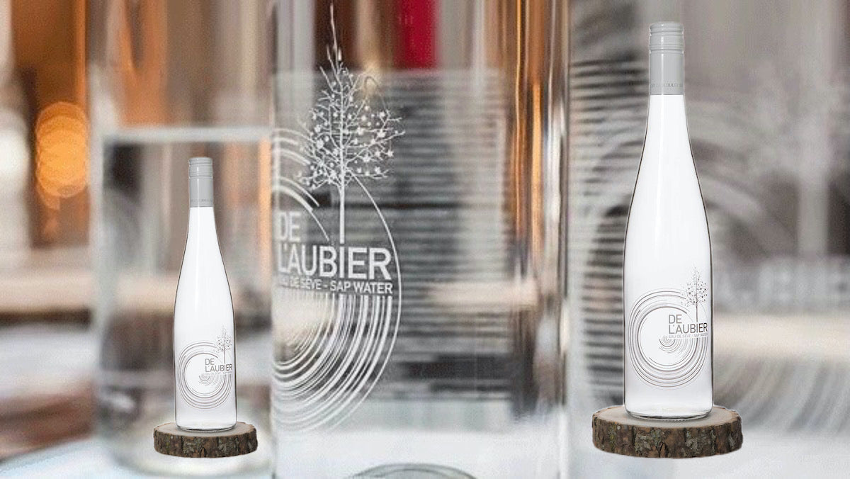 De L’aubier fine water bottle