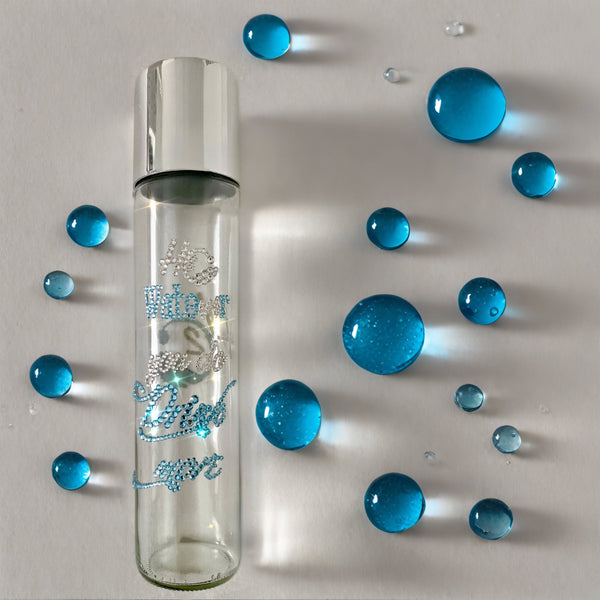 Swarovski and Preciosa crystal-embellished bottle