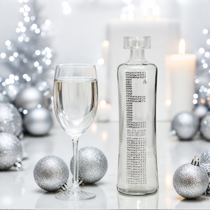 Swarovski crystal-embellished bottle