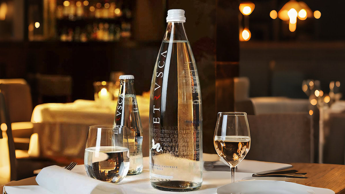 
Etrusca fine water bottle