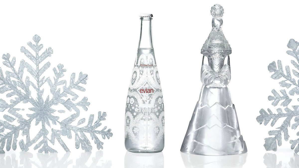 
Evian 2008 Christian Lacroix limited edition water bottle
