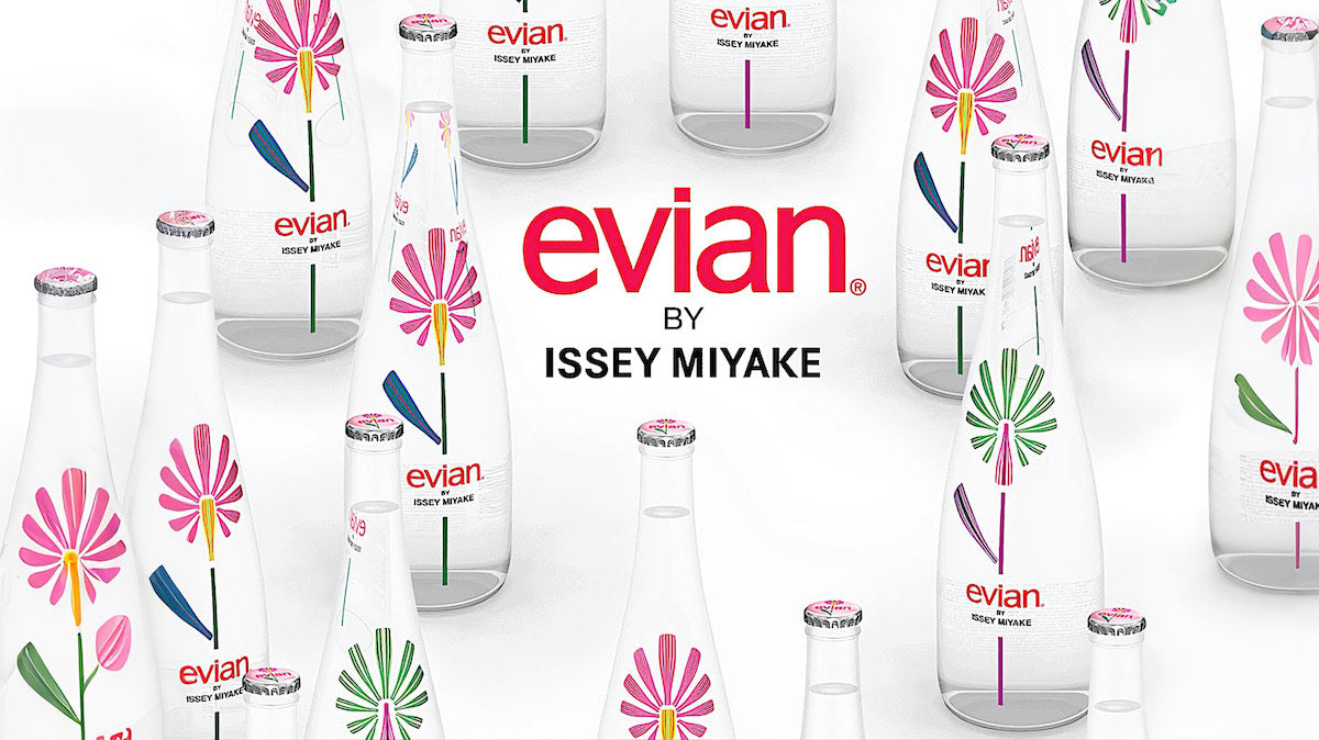 
Evian 2011 Issey Miyake limited edition water bottle