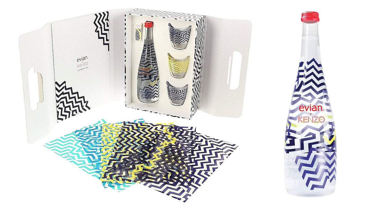 
Evian 2015 Kenzo limited edition water bottle