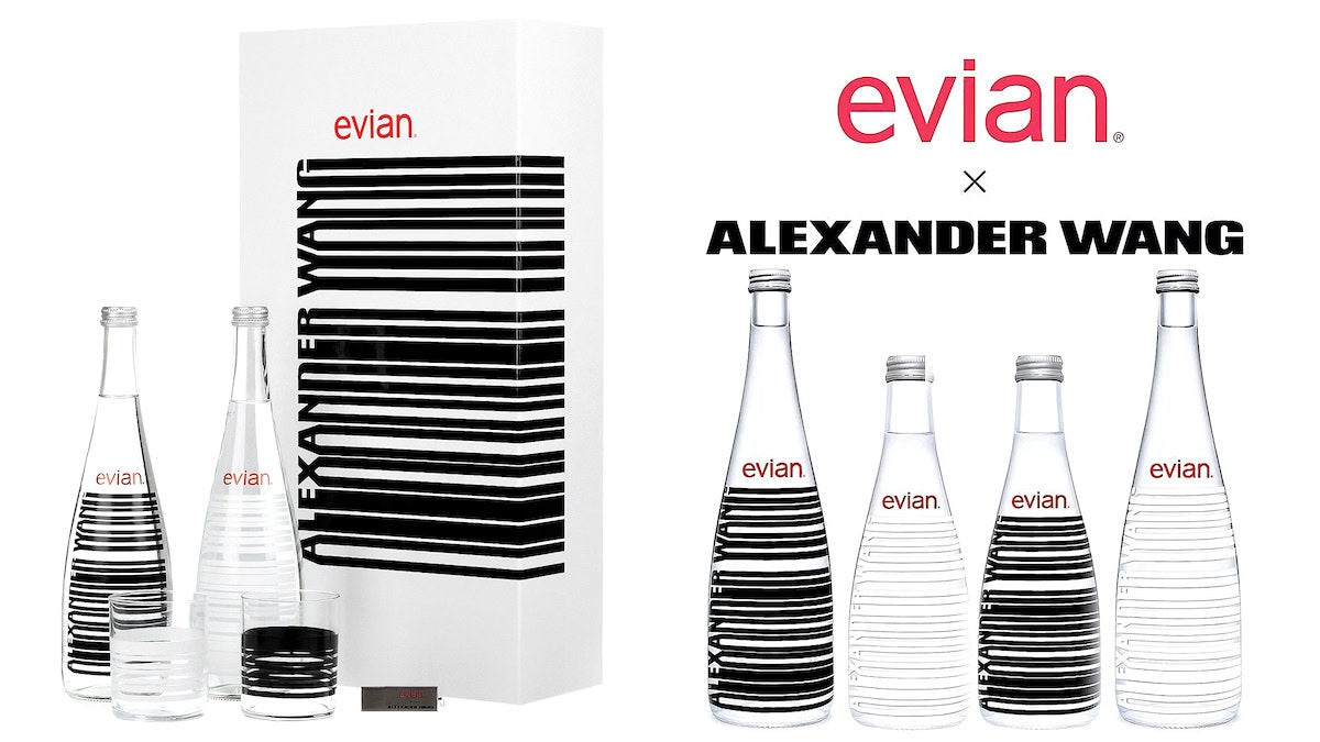 
Evian 2016 Alexander Wang limited edition water bottle