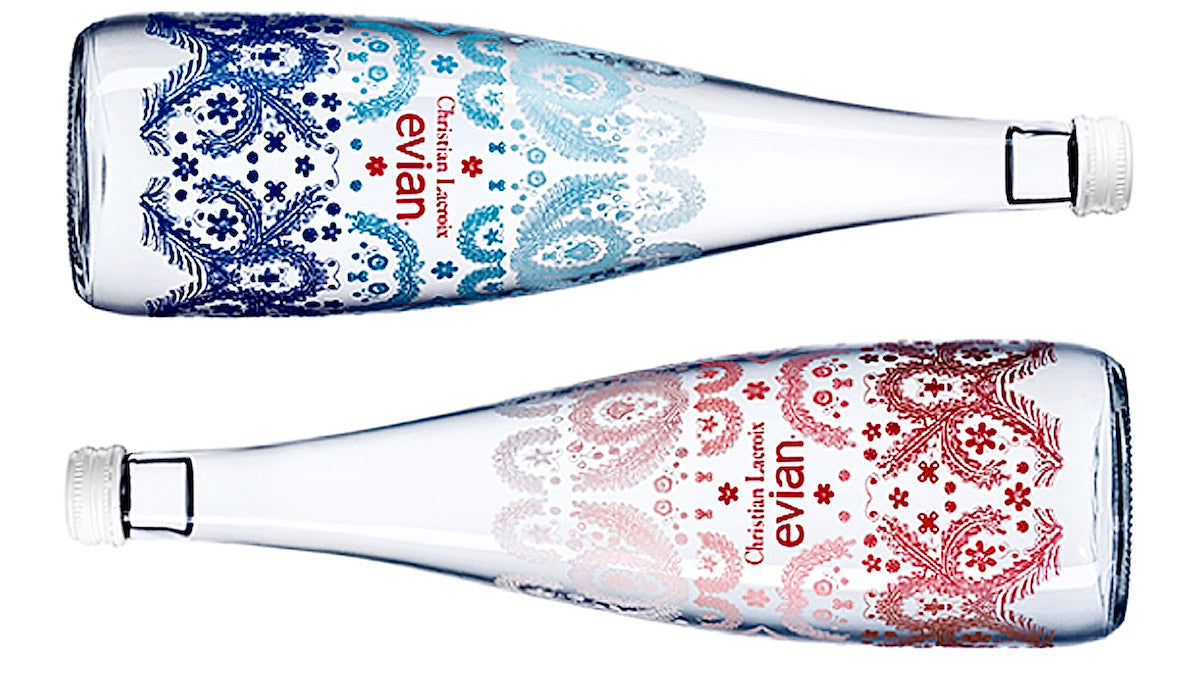 
Evian 2017 Christian Lacroix limited edition water bottle