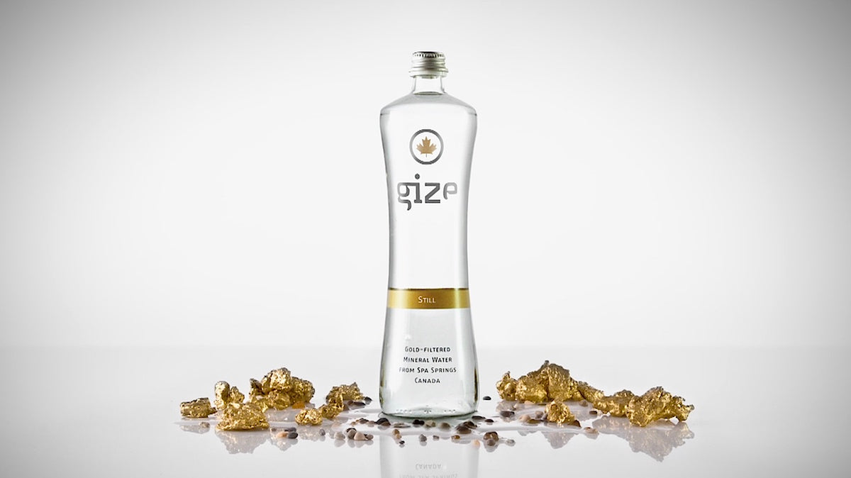 
Gize fine water bottle