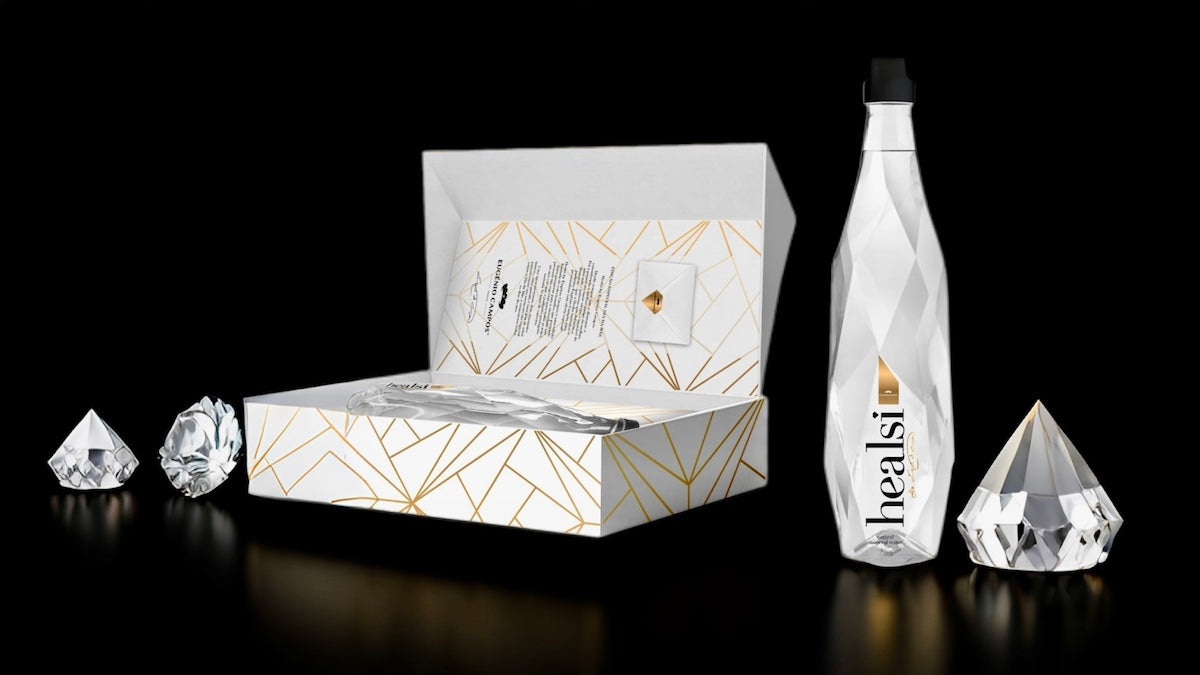 
Healsi fine water bottle