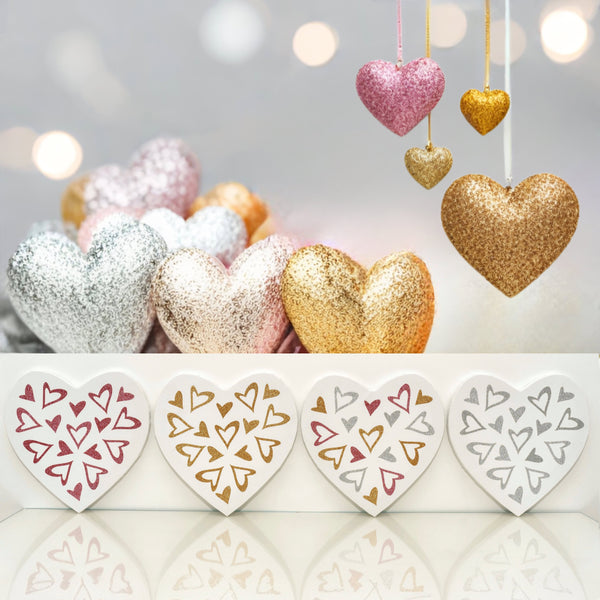 Glittering home decor artwork