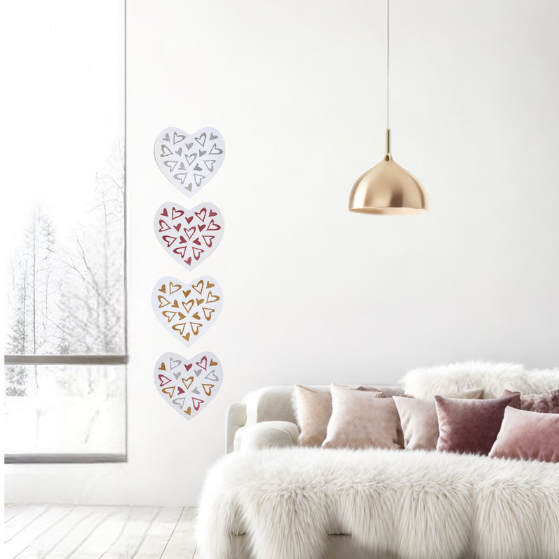 Glittering home decor artwork