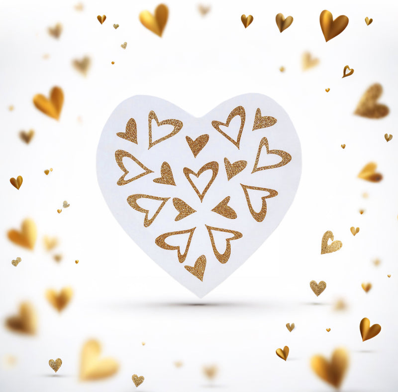 Glittering home decor artwork