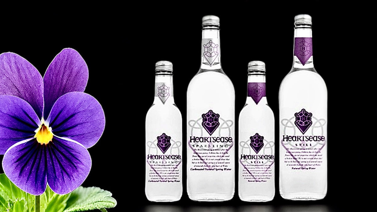 
Heartsease fine water bottle