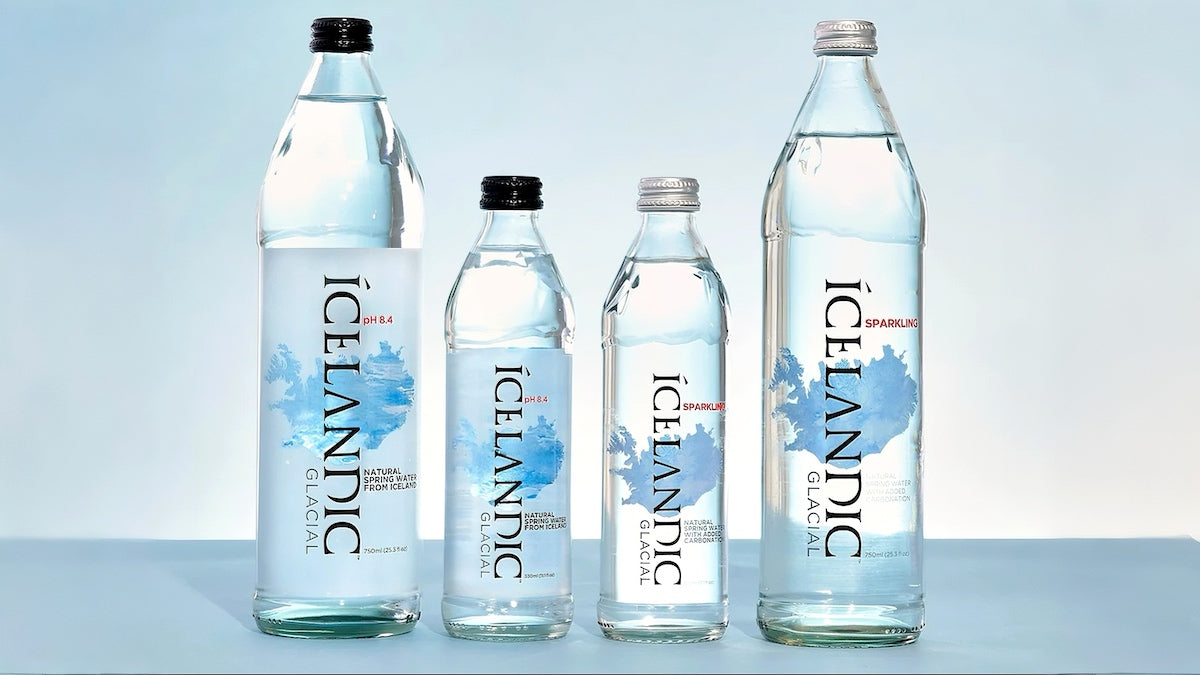 
Icelandic Glacial fine water bottle
