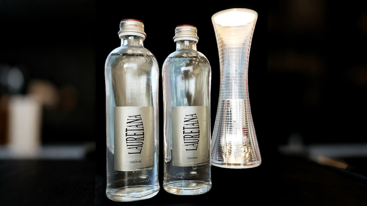 
Lauretana fine water bottle