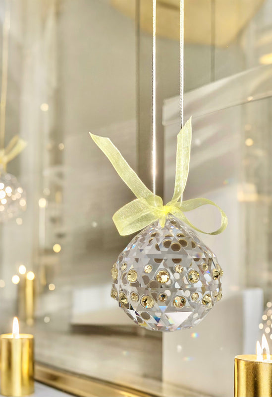 Made of Swarovski® clear glass crystal ball prism