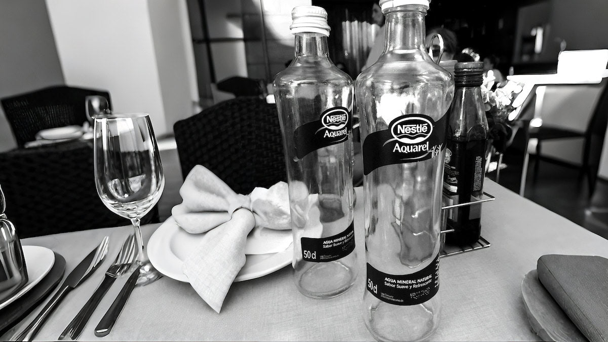 
Nestlé Aquarel fine water bottle
