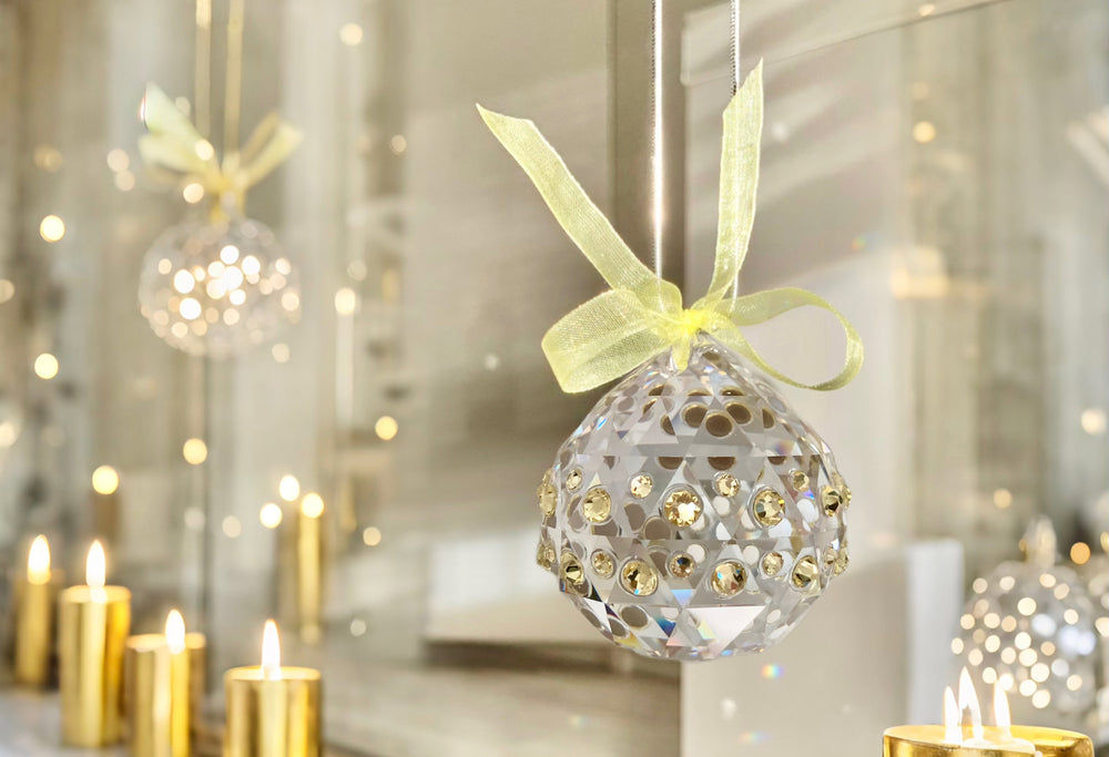 Made of Swarovski® clear glass crystal ball prism