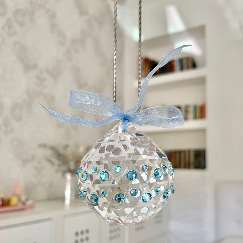 Swarovski clear glass crystal ball prism