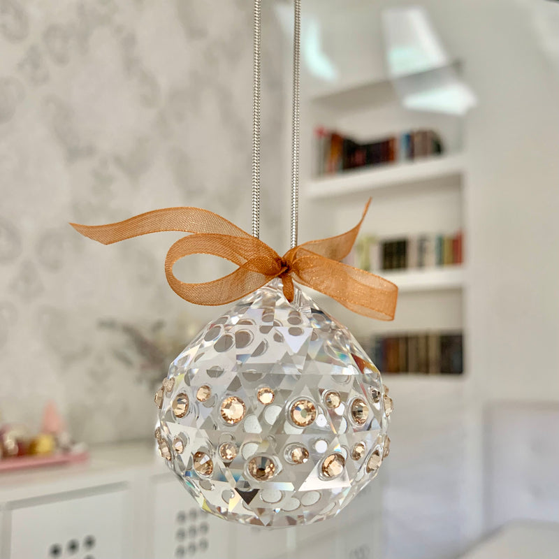 Swarovski clear glass crystal ball prism