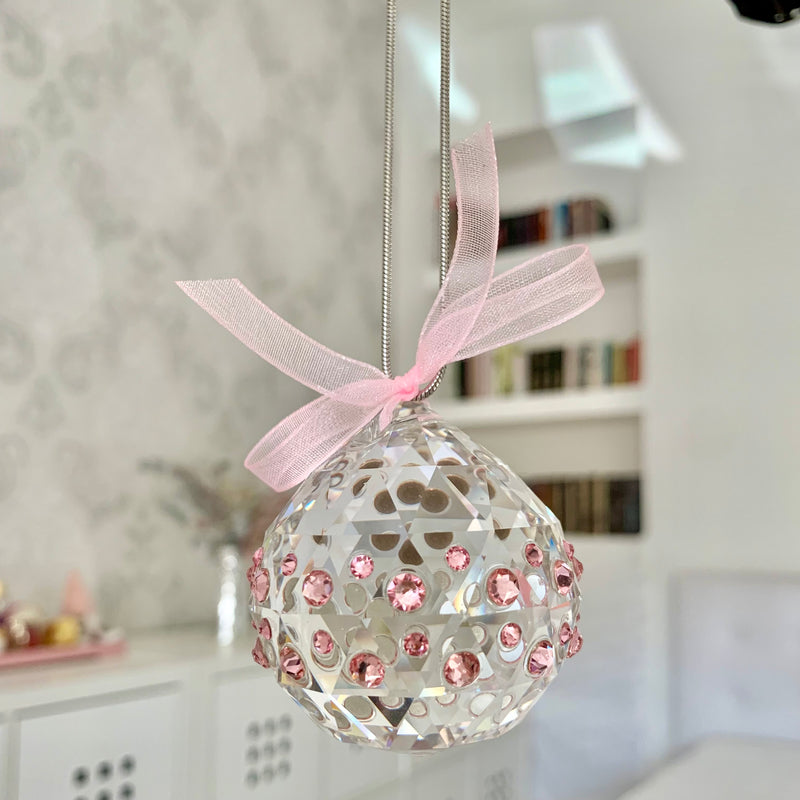 Swarovski clear glass crystal ball prism