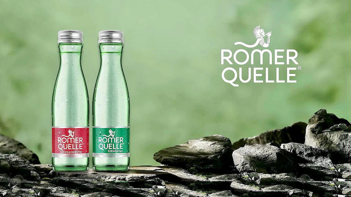 
Romerquelle fine water bottle