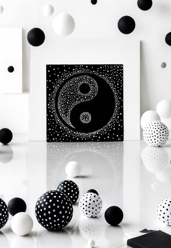 Luxury blinged-out canvas wall art