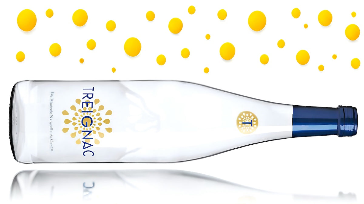 
Treignac fine water bottle