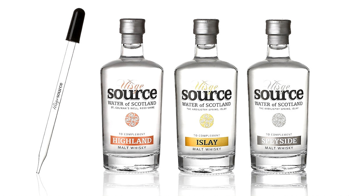 
Uisge Source fine water bottle