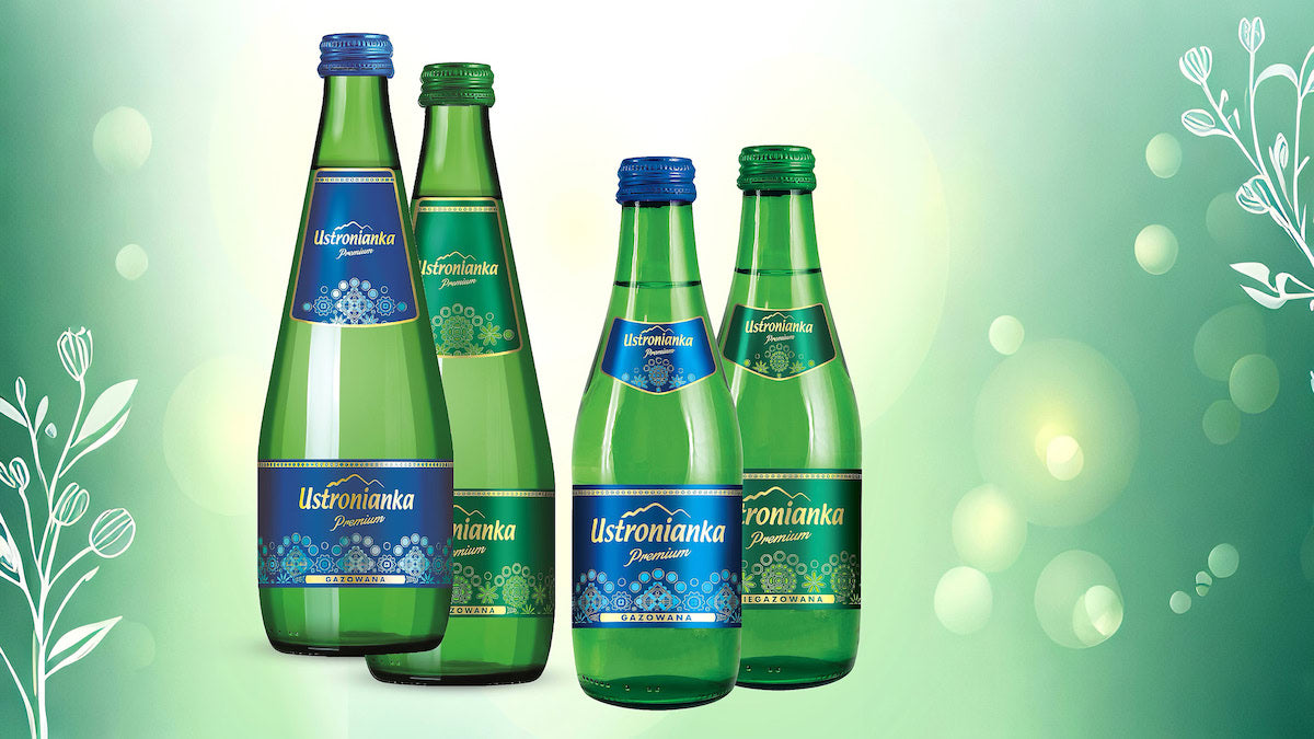 
Ustronianka fine water bottle