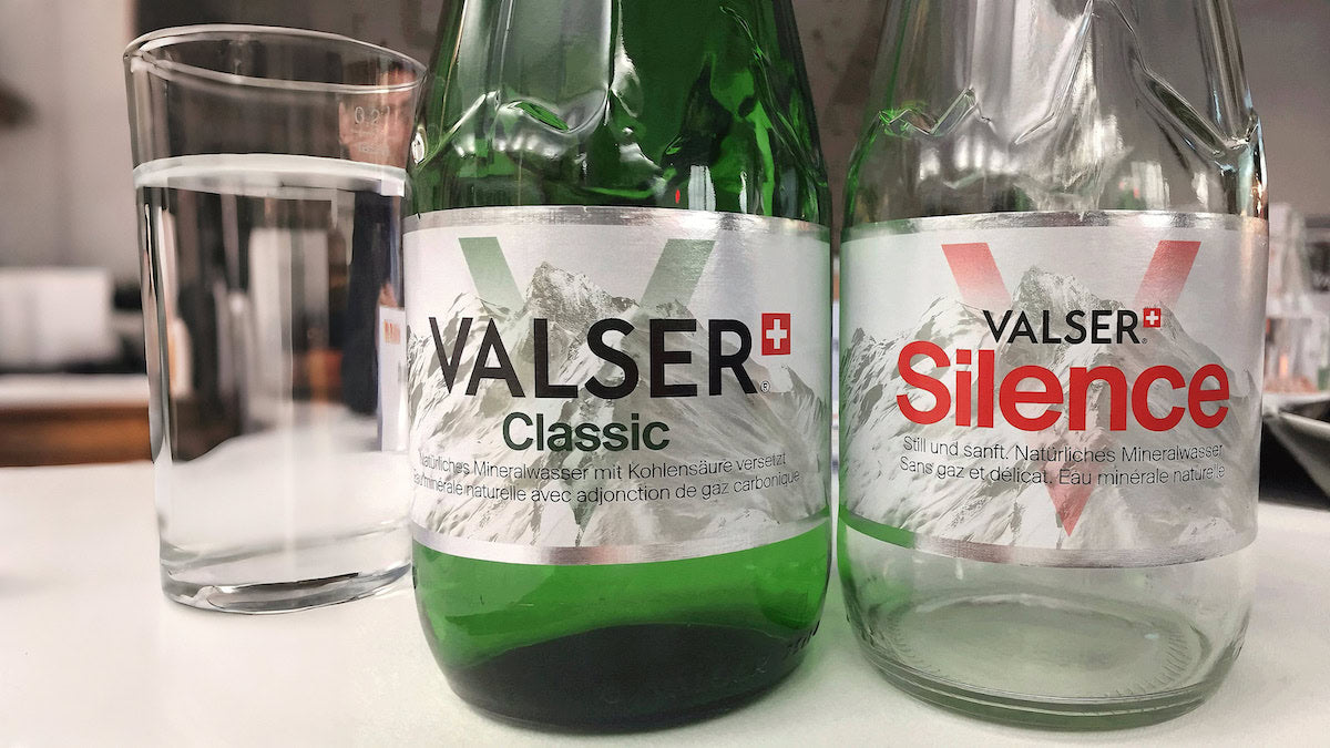 Valser fine water bottle
