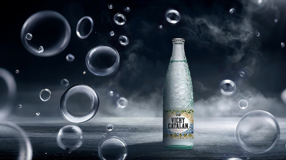 
Vichy Catalan fine water bottle