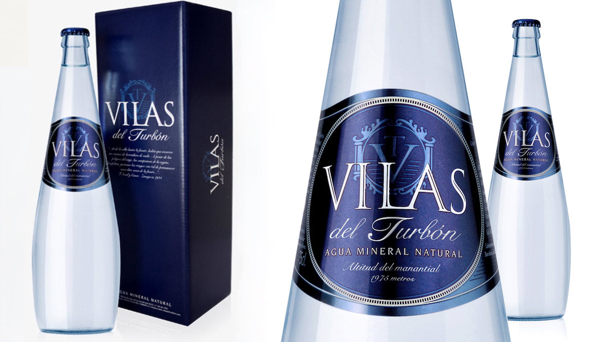 
Vilas del Turbon fine water bottle