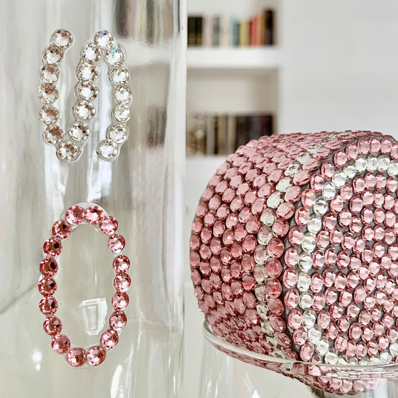Preciosa crystal-embellished Voss bottle's cap