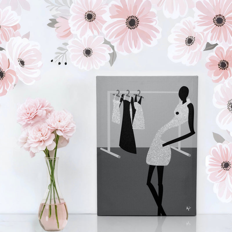 Blinged-out luxury home decor art creation
